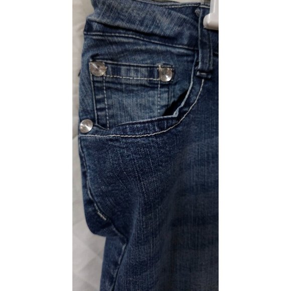 SMO SAND MOUNTAIN OUTFITTERS 20 Embellish Embroidered Cross Straight Jean 40x33 - Picture 4 of 13